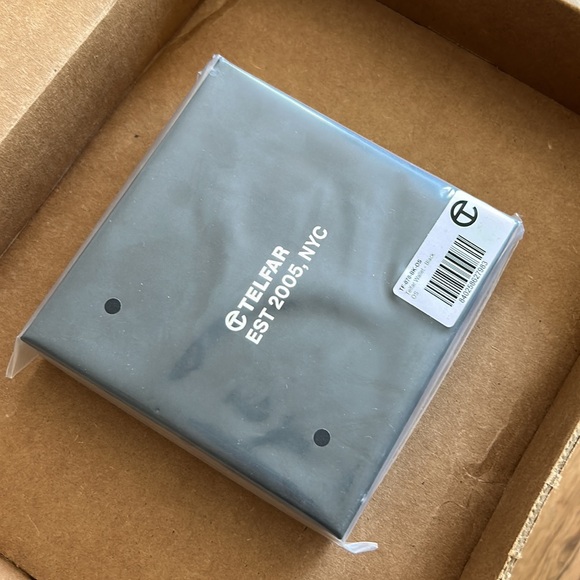 Black Telfar wallet, brand new never opened! - Picture 2 of 2